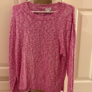 J. Crew Women's Heathered Pink Sweater